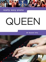 Really Easy Piano : Queen piano sheet music cover